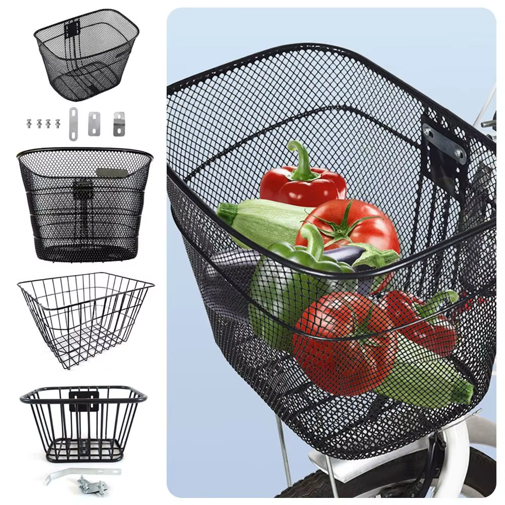 Panier arrière de vélo facile à installer
