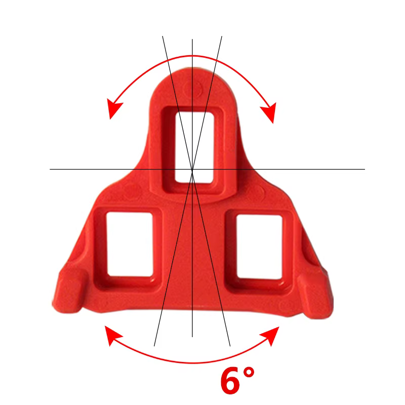 Crampons antidérapants pour pédales de vélo de route