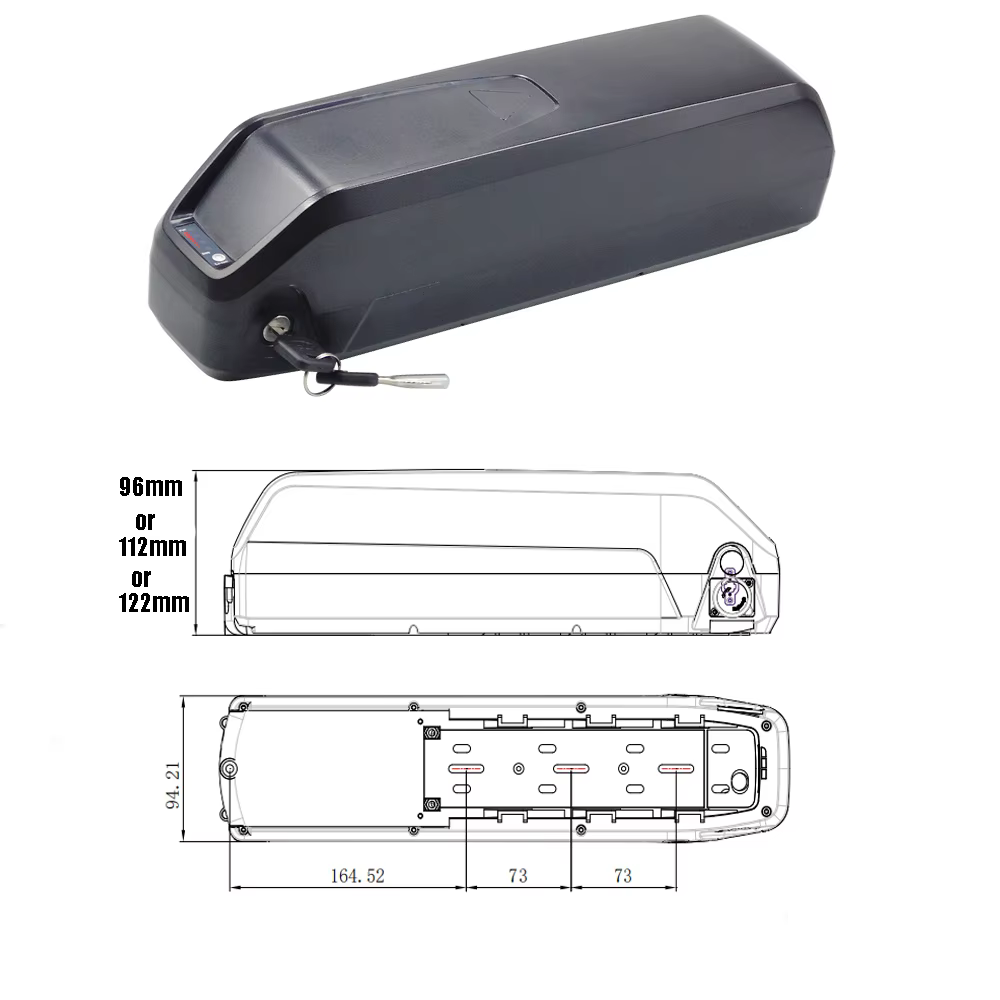 Boîtier de batterie de vélo électrique vide 36V 48V