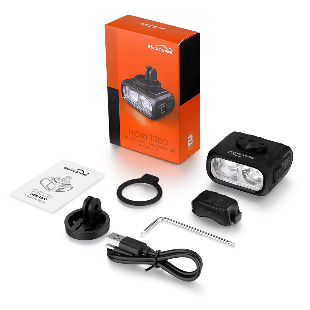 Magicshine HORI 1300 lumière de vélo à double montage