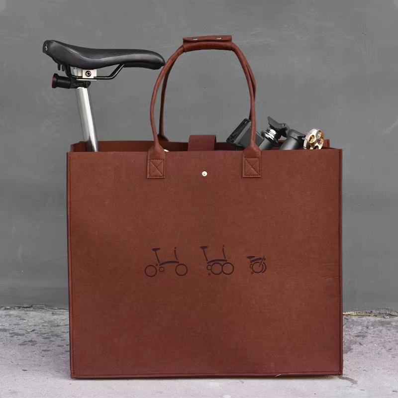 1 pièces sac de rangement de vélo pliable léger à la mode pour Brompton 14-16 pouces pour sac fourre-tout Dahon sac de