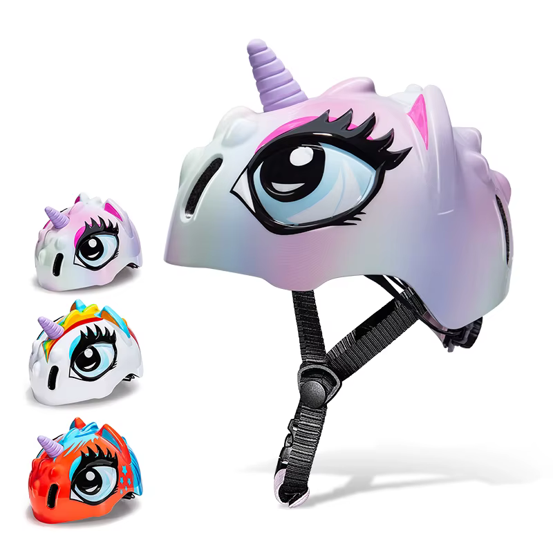 Casque de vélo pour enfants conception antichoc 3D doublure respirante