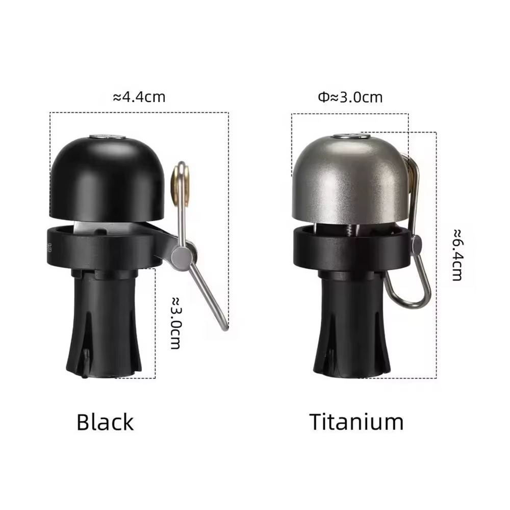 ROCKBROS sonnette de vélo Super forte vtt VTT alarme d'avertissement de sécurité bouchon de guidon