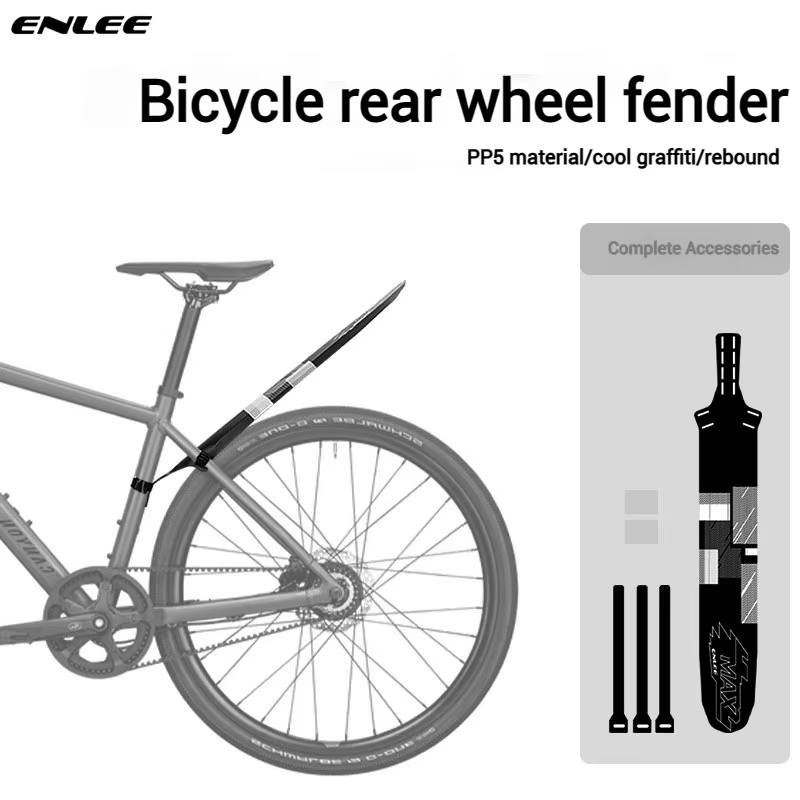 ENLEE VTT garde-boue vélo roue arrière
