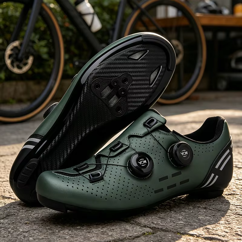 Chaussures de cyclisme pour hommes et femmes compatibles avec les clips Look Delta SPD