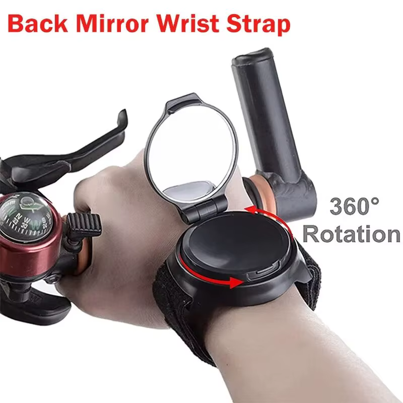 Rétroviseur de vélo avec bracelet