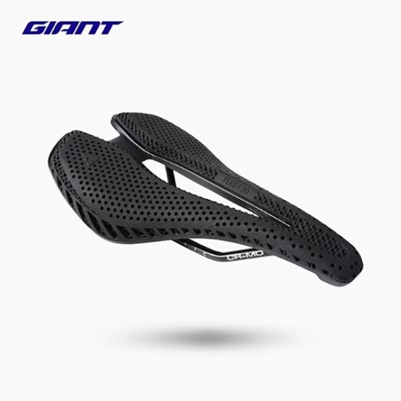 GIANT FLEET 3D imprimé Selle vélo 3D siège ultraléger NYLON fibre creux confortable respirant vtt gravier