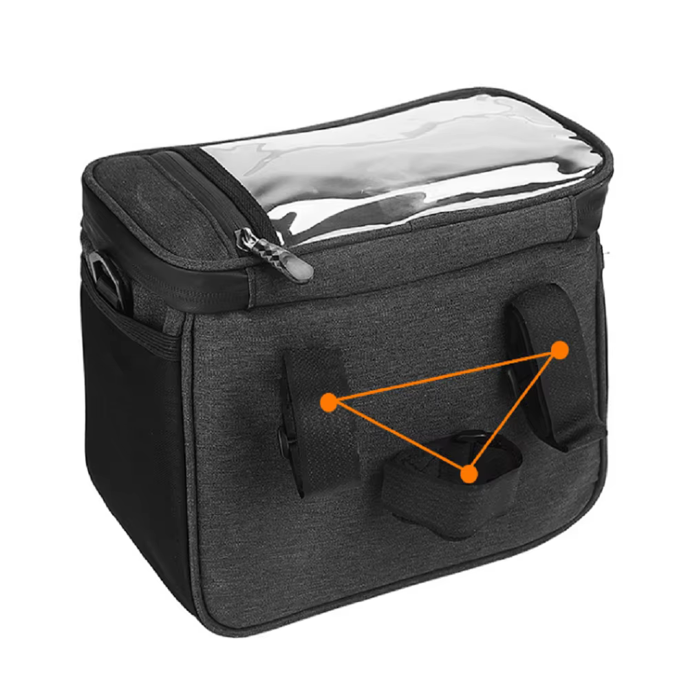 Sac avant de vélo portable