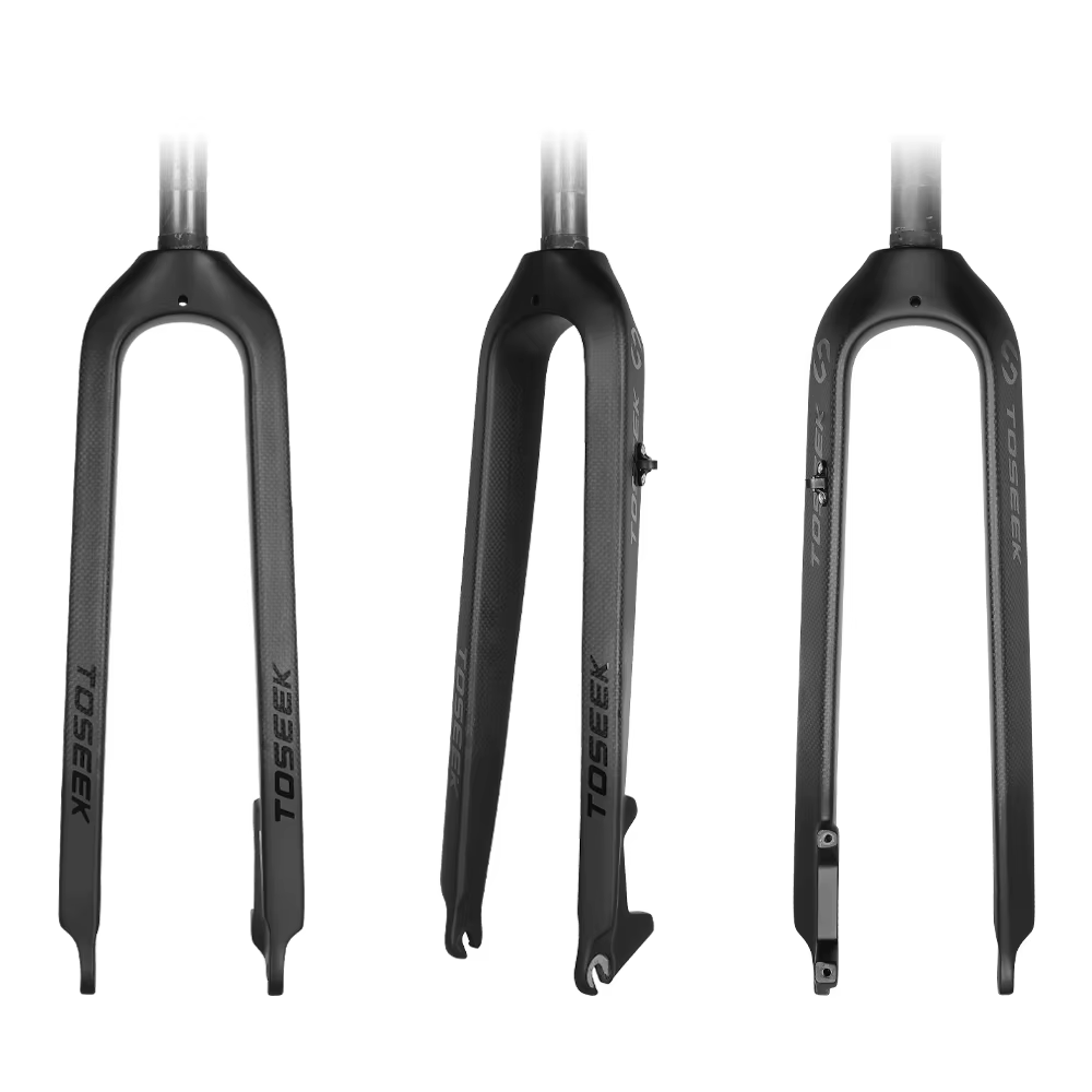 Fourche de vélo toseek MTb full Carbon Fiber 26 / 27.5 / 29
