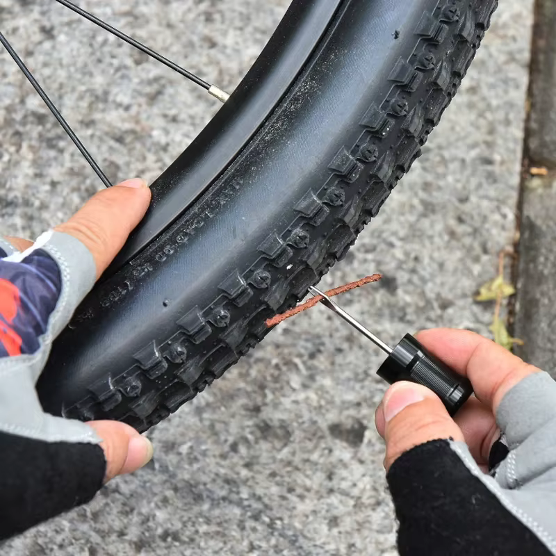 Kit de réparation de pneus tubeless pour vélo – Bandes de caoutchouc