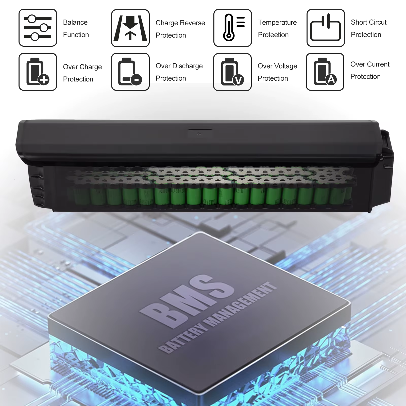 006 Bafang M500/Mfemale Ebike batterie 52v 48v 17.5ah batteries cachées pour Biktrix classique essence hub G50 vélo