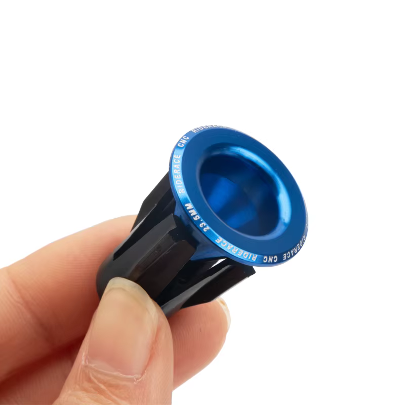 RIDERACE poignée de vélo embout de guidon 23.5MM en alliage d'aluminium route cyclisme poignées de barre bouchons