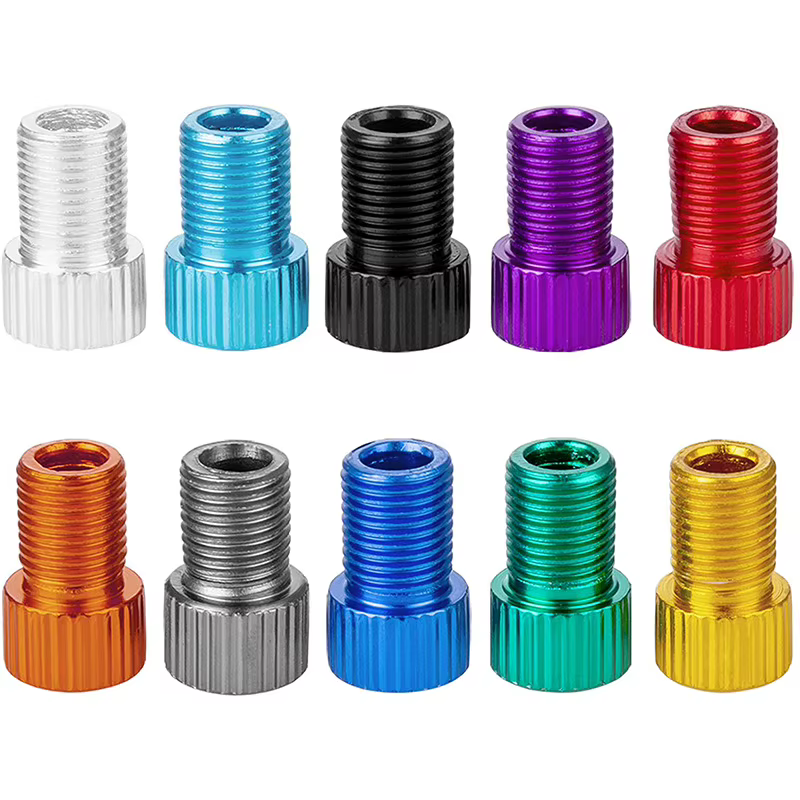 Valve de vélo en aluminium 10 couleurs