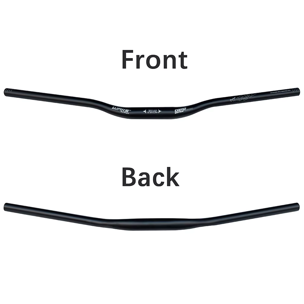 Guidon de vélo VTT, accessoires de guidon de vélo en alliage d'aluminium