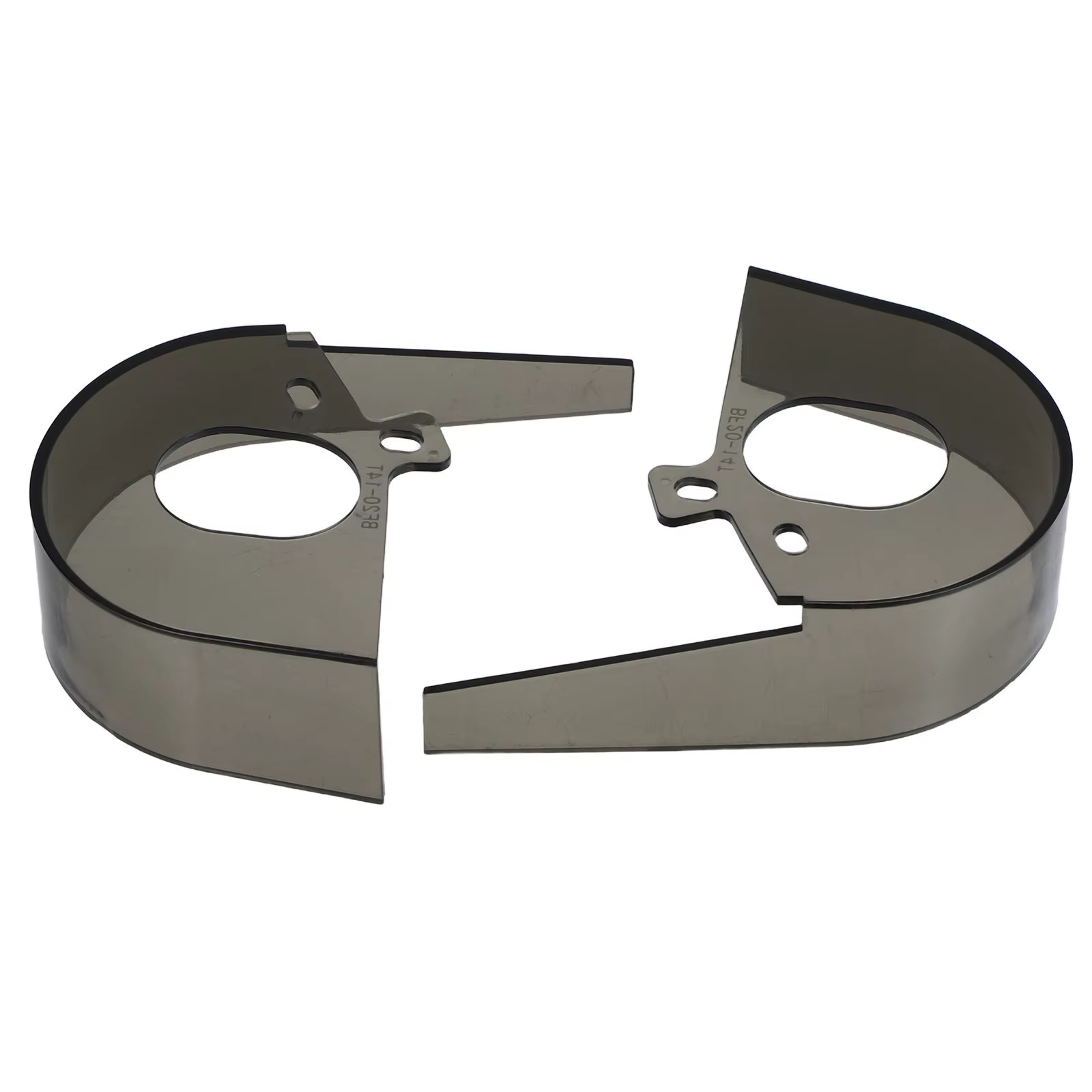 Lot de 2 protections de chaîne de vélo noires