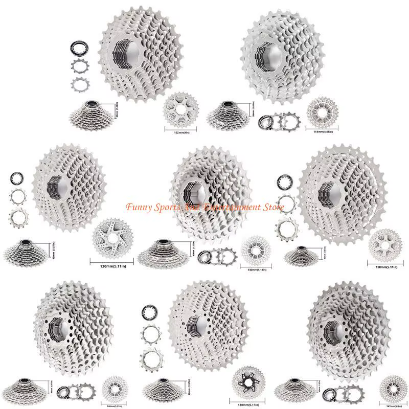 C4DE Cassette VTT 11 vitesses 28/32/34/36T adaptée pour VTT, vélo route