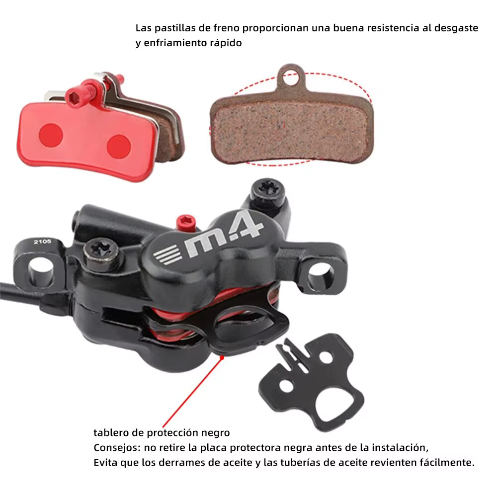 MEROCA – jeu de freins hydrauliques pour vtt
