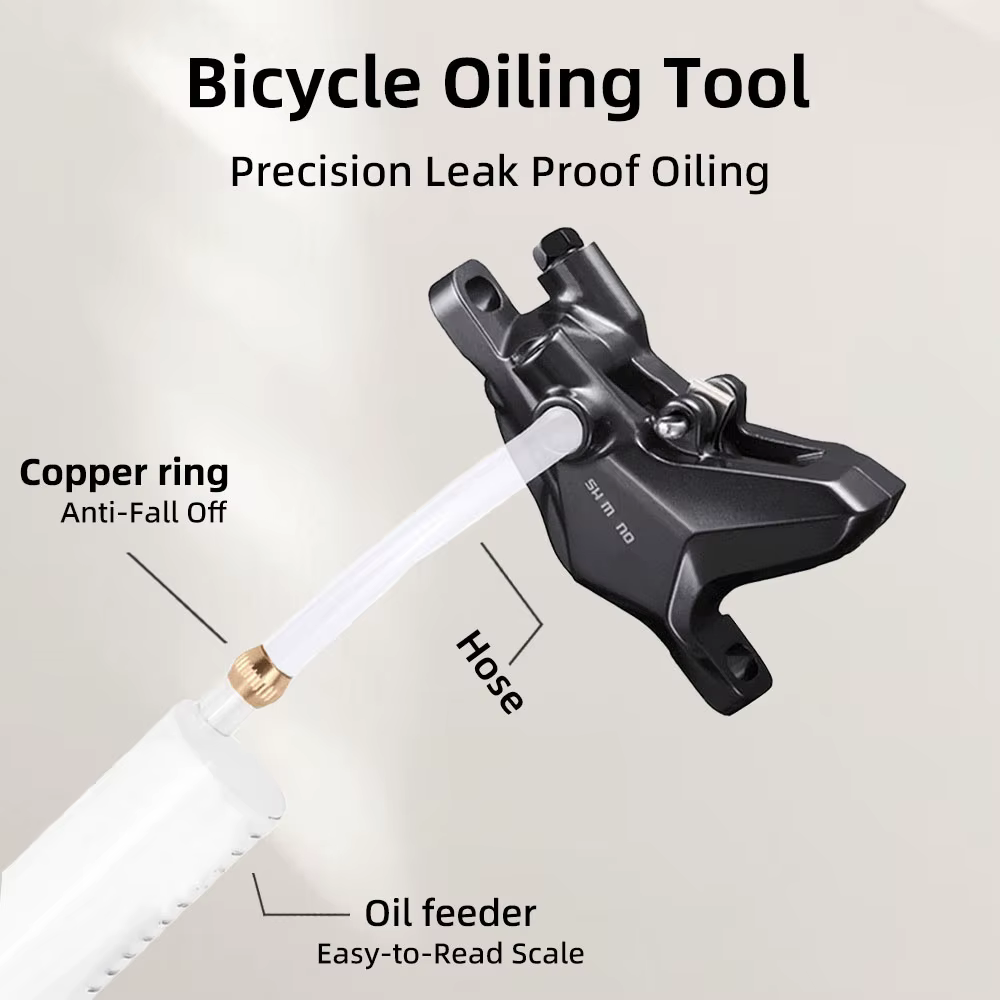 Kit de purge et d'injection de liquide de frein pour vélo
