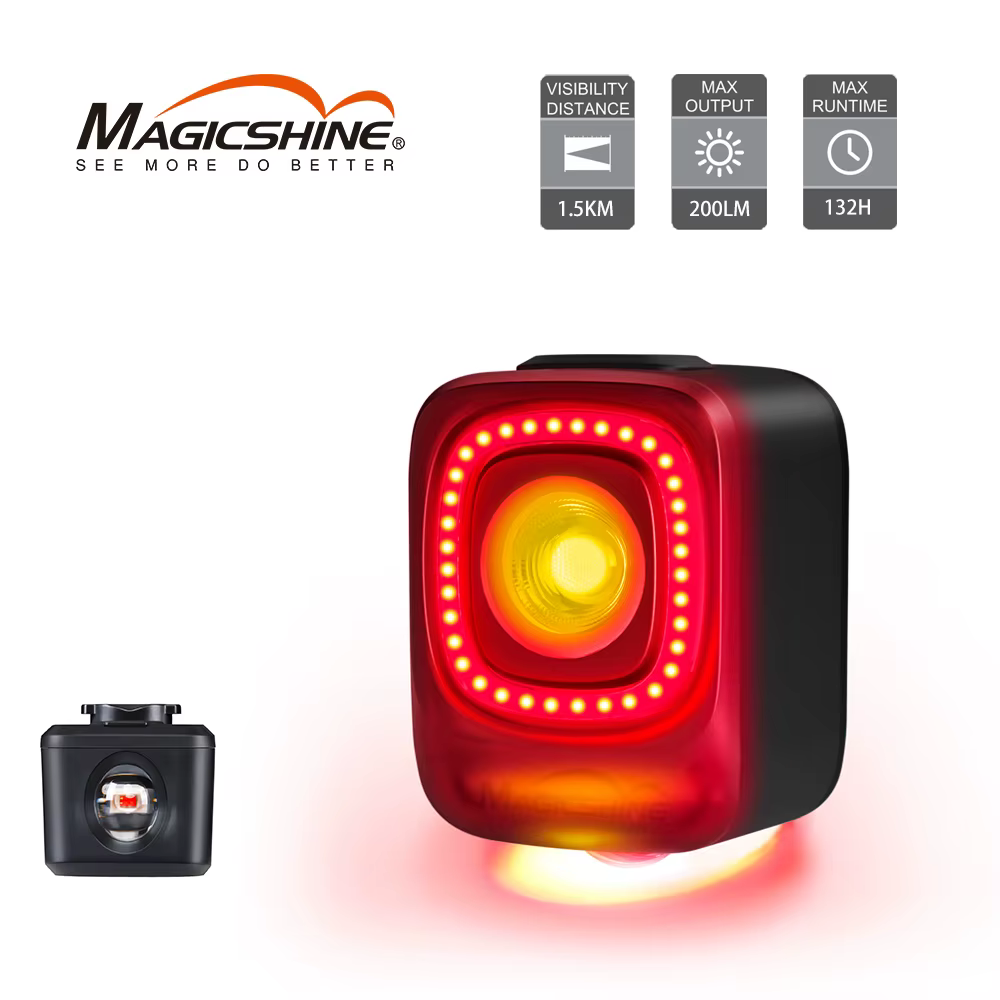 Feux arrière de vélo rechargeables Magicshine SEEMEE 200