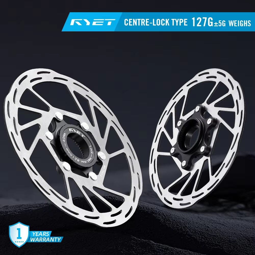 RYET Centerlock Rotor flottant 160 180 200mm-Ice Tech Dissipation thermique VTT descente e-bike frein à disque Anti-déformation silencieux