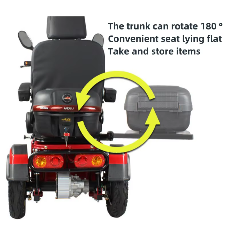 Trottinette de mobilité à 3 roues 600W 60V