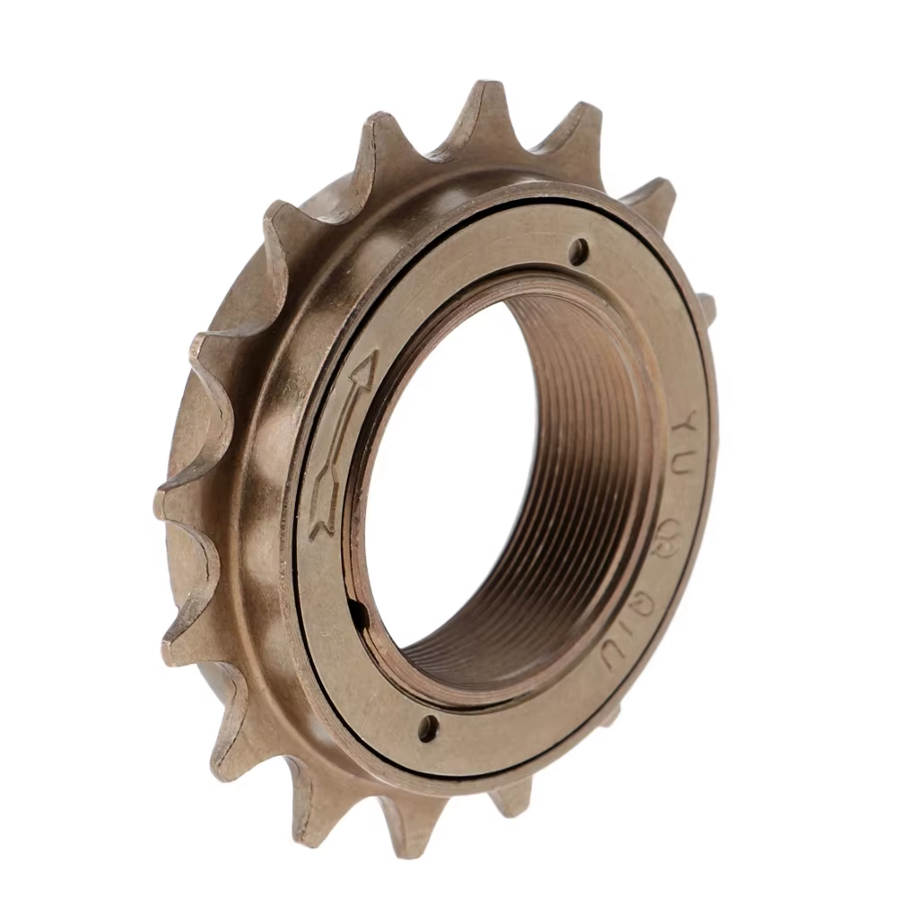 12T 14T 16T dents 34MM roue libre à vitesse unique pignon de volant d'inertie équipement de vélo