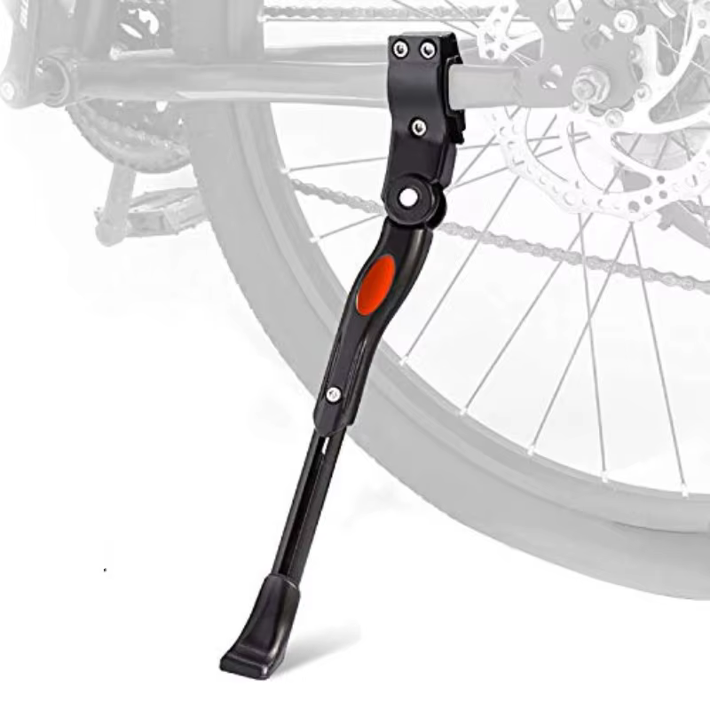 Béquille de vélo tout-terrain en alliage d'aluminium robuste et réglable