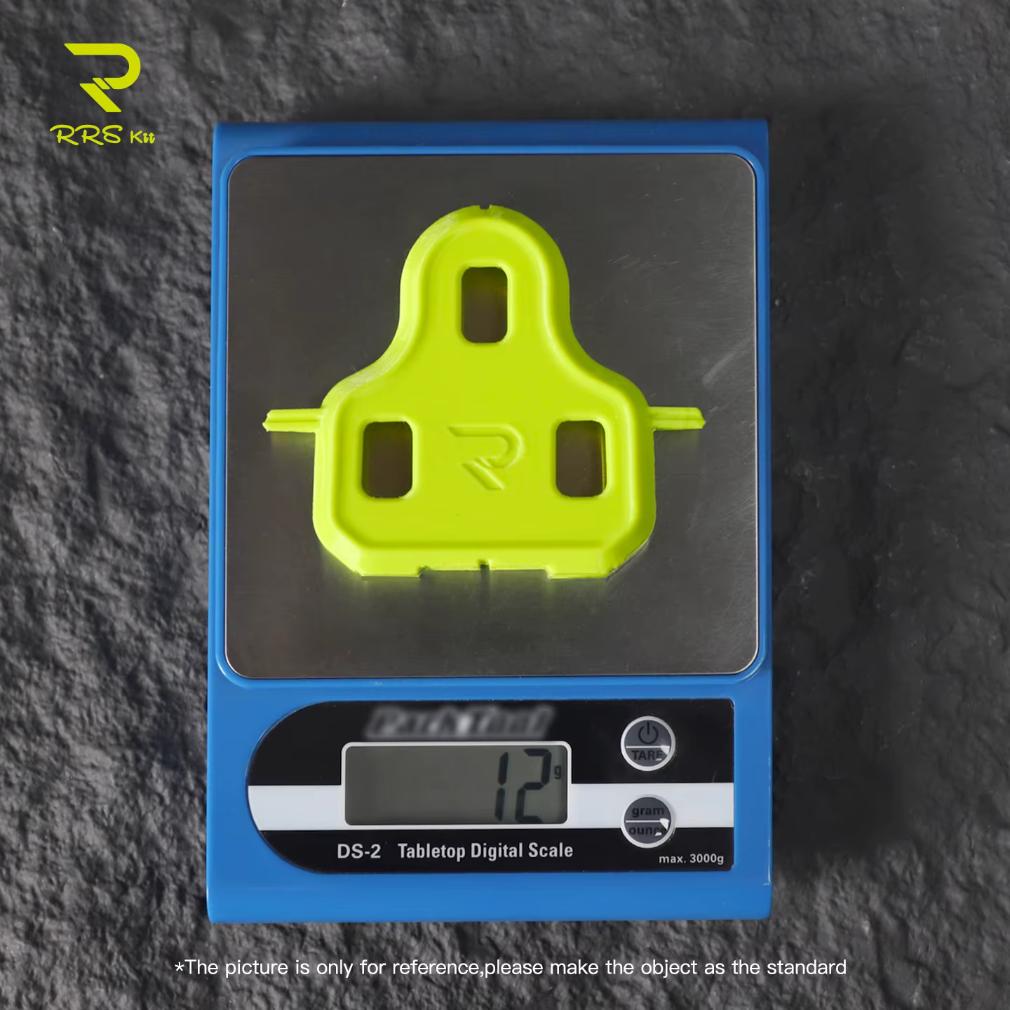RRSKIT Outil de réglage des clips de vélo de route, jauge d'alignement des clips LOOK KEO, outil de positionnement rapide pour chaussures de cyclisme