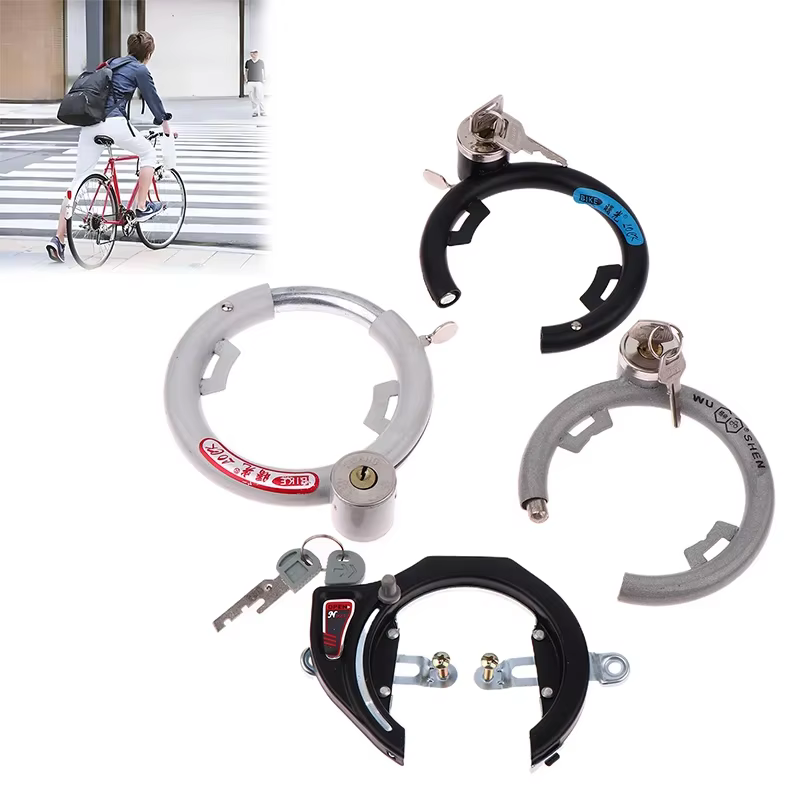 2 clés incluses antivol en alliage pour vélo