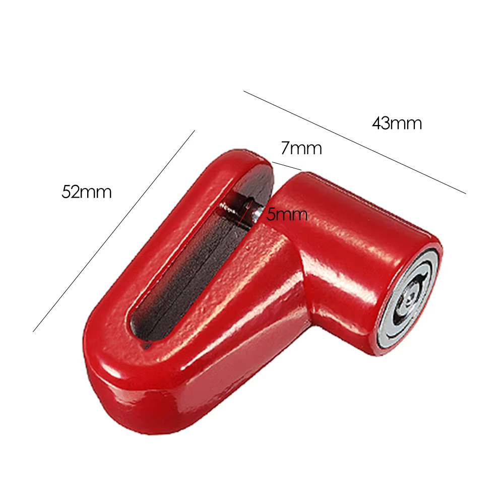Remplacement antivol de casier de roue de freins à disque de serrure de fil d'acier pour le Scooter électrique de Xiaomi Mijia M365