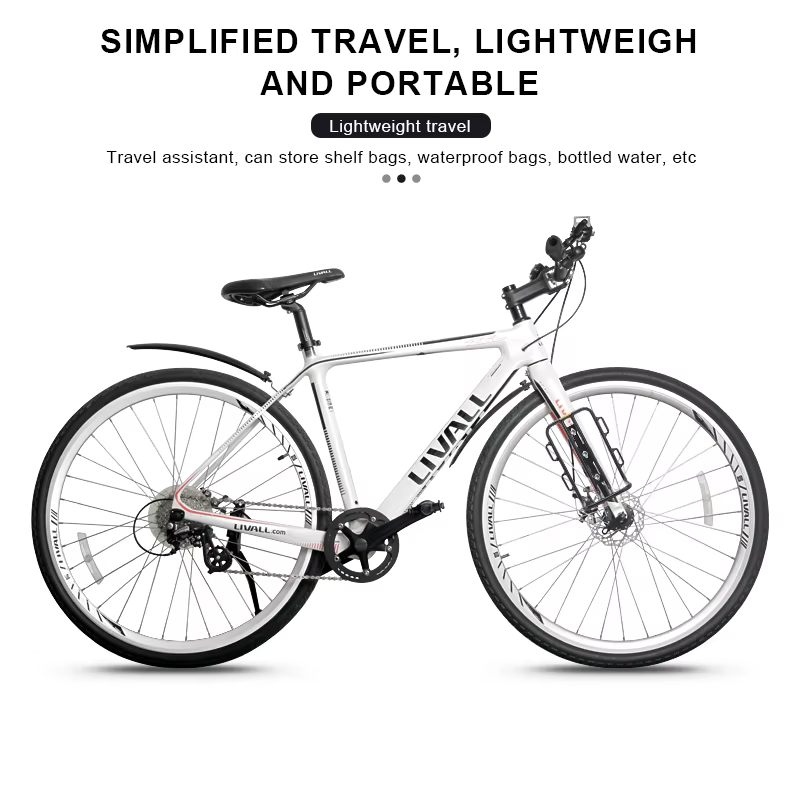 Porte-bagages en alliage d'aluminium pour vélo de route