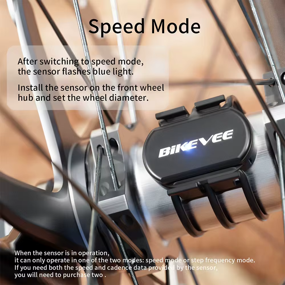 Capteur de Cadence/vitesse sans fil Bluetooth & ANT +