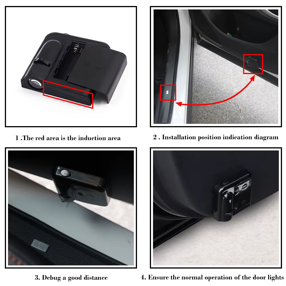 Pour Land Rover Range Rover Discovery 3 4 Freelander : Projecteur de logo de bienvenue pour portière de voiture, lampe de courtoisie à effet fantôme, accessoires