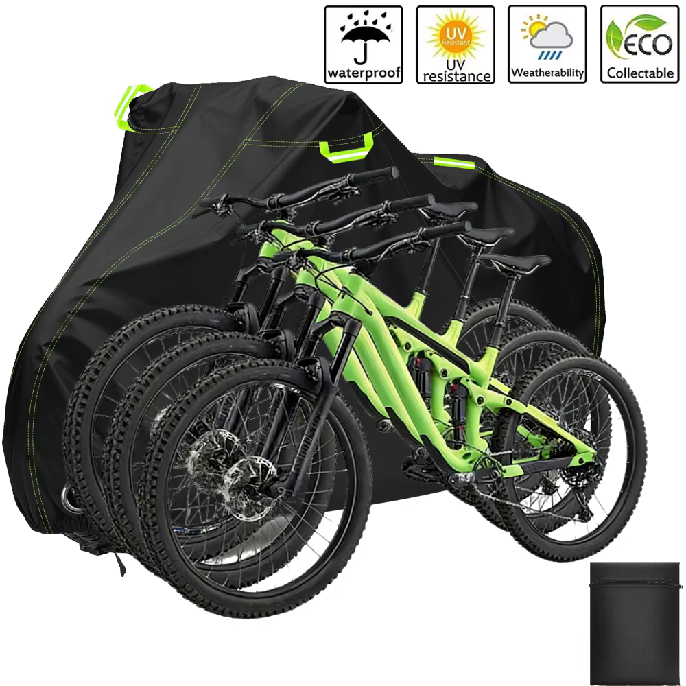 Housse de vélo 210D Oxford imperméable et anti-UV pour l'extérieur avec membrane