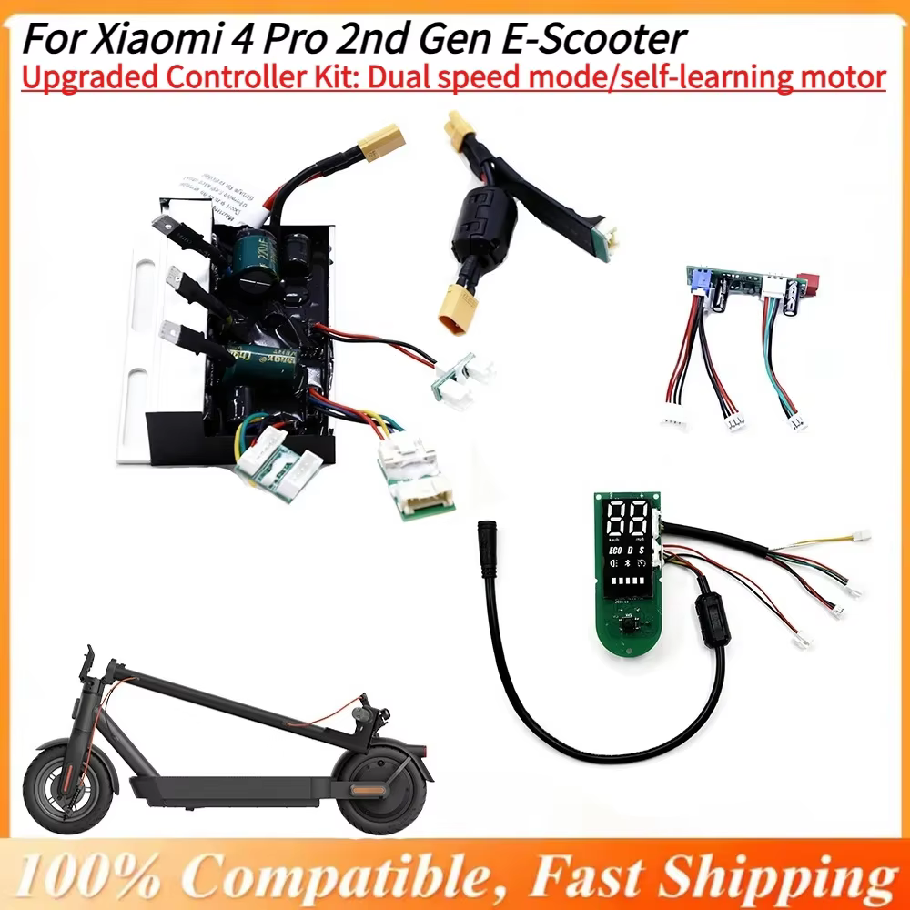 Kit de contrôleur de trottinette électrique amélioré 55 km/h pour Xiaomi 4 Pro2 - Déverrouillage de la vitesse