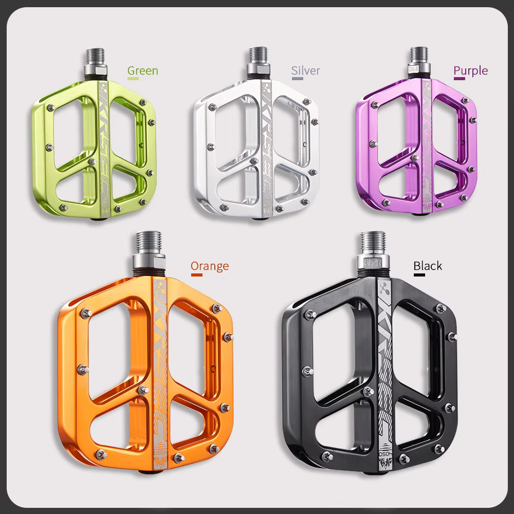 Pédales de vélo VTT pédale 9/16 pouces plate-forme