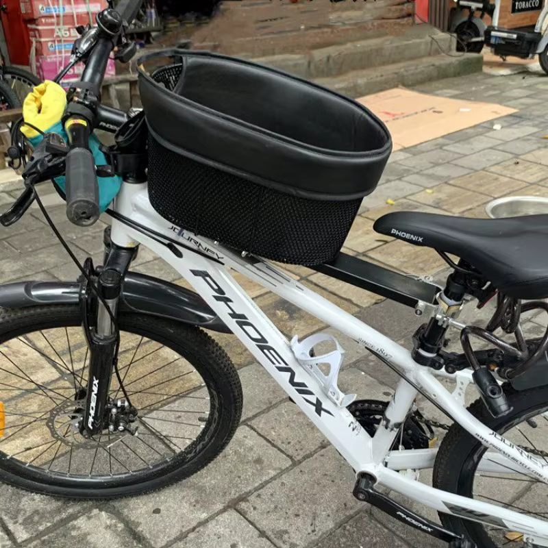 Panier de vélo pliable et détachable pour animaux de compagnie