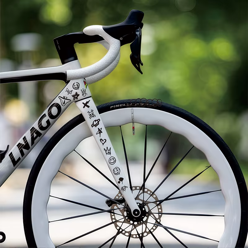 Autocollants de vélo Graffiti crâne pour cadre de vélo