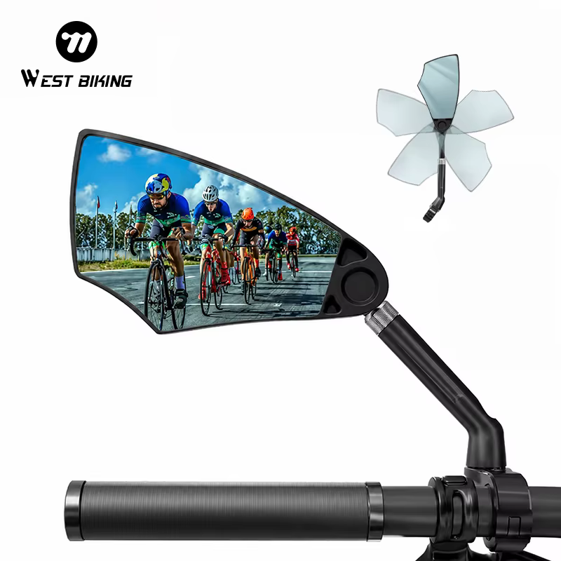 WEST BIKING – rétroviseur de vélo Anti-éblouissement