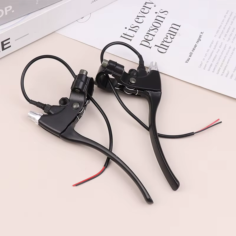 1 paire de leviers de frein arrière pour vélo électrique