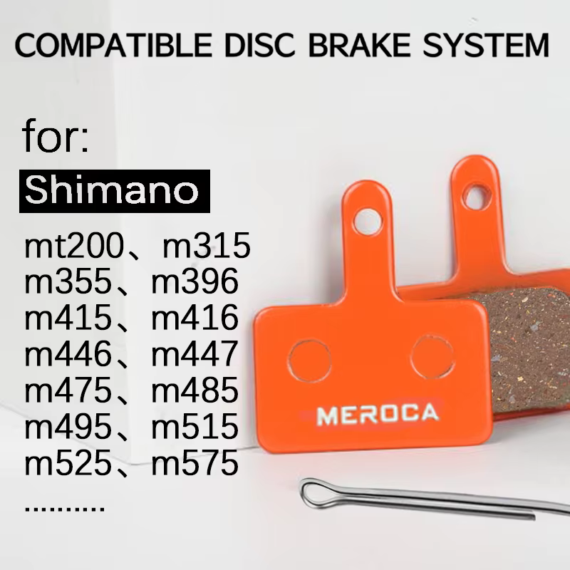 Plaquettes de frein à disque en résine pour Shimano B01s B05s MT200 M315 Mt410 M445 M446 M395 Mt400 M375 B03s Vélo de route VTT Plaquettes de frein