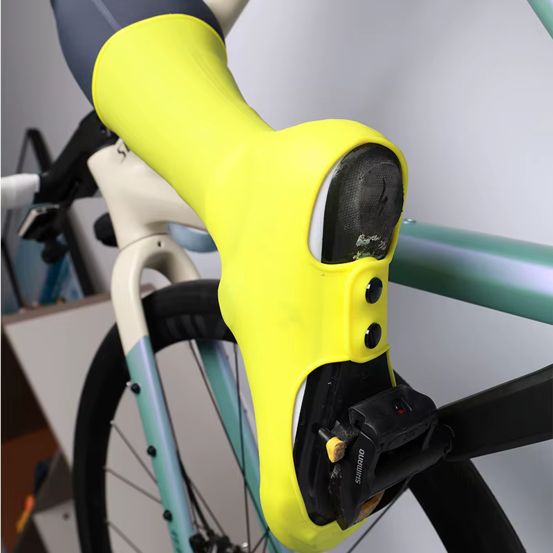 Chaussures de cyclisme sur route couvre-chaussures en Silicone coupe-vent