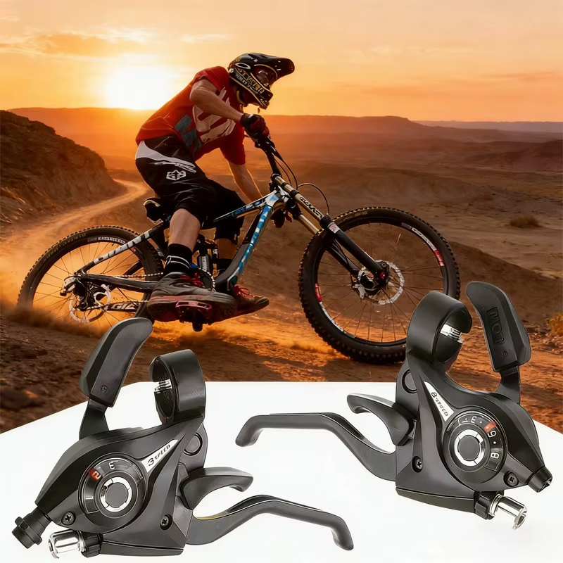 Leviers de frein et de changement de vitesse pour vélo de montagne