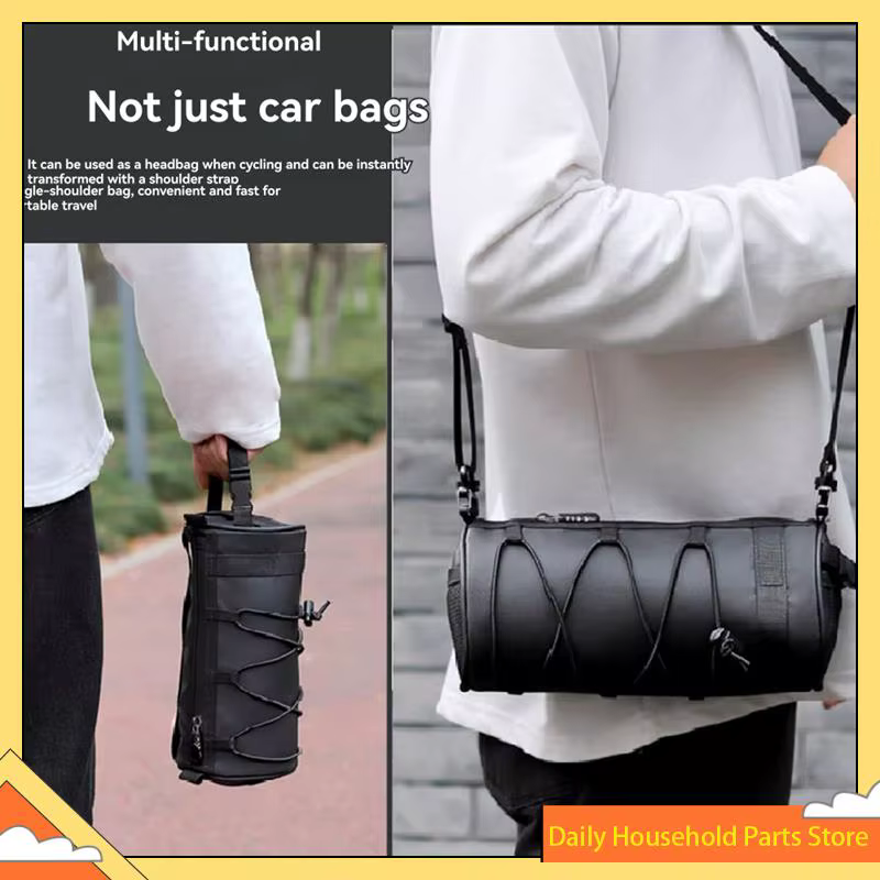 Sac à bandoulière avant de vélo avec sac de rangement
