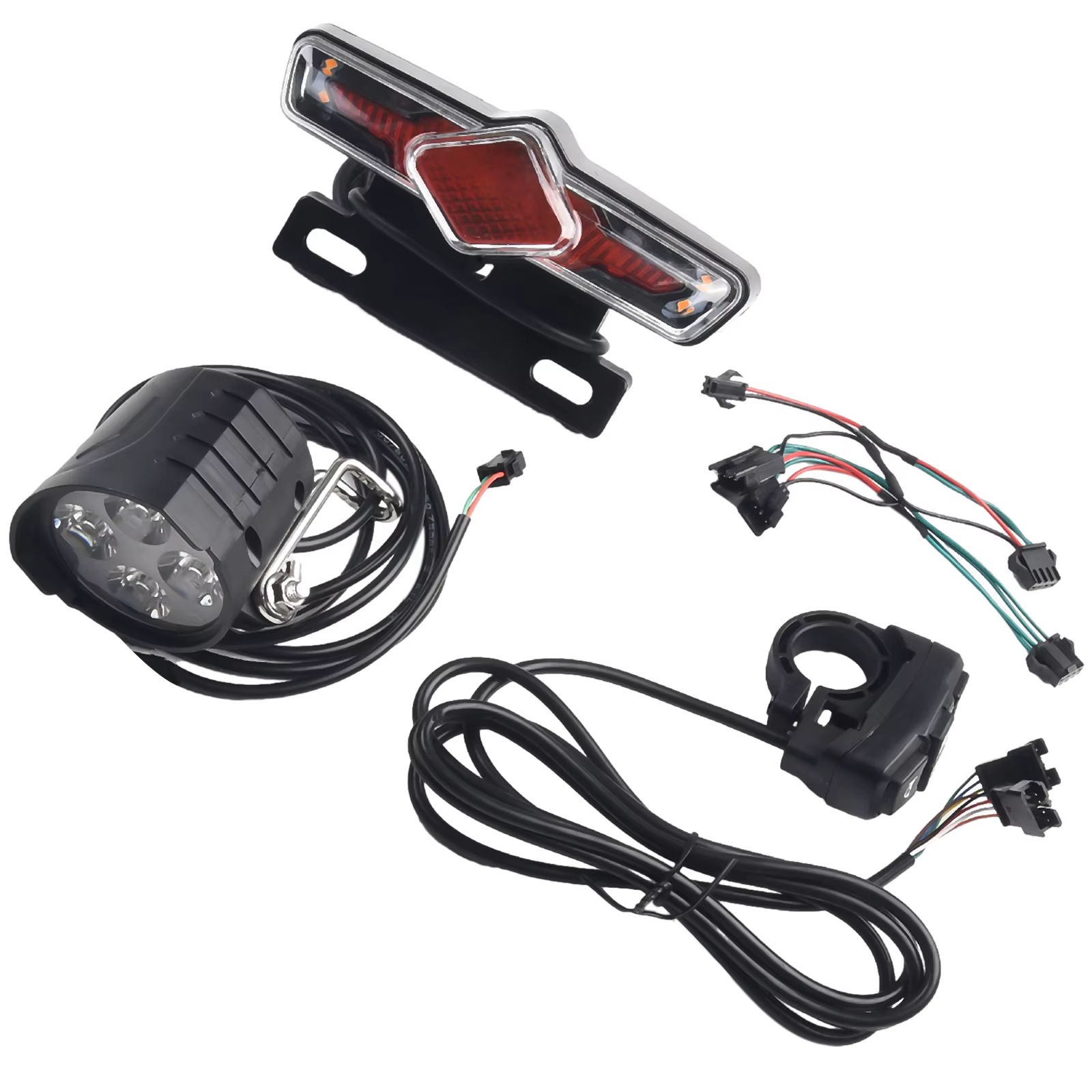 Kit de feu avant et arrière de vélo électrique