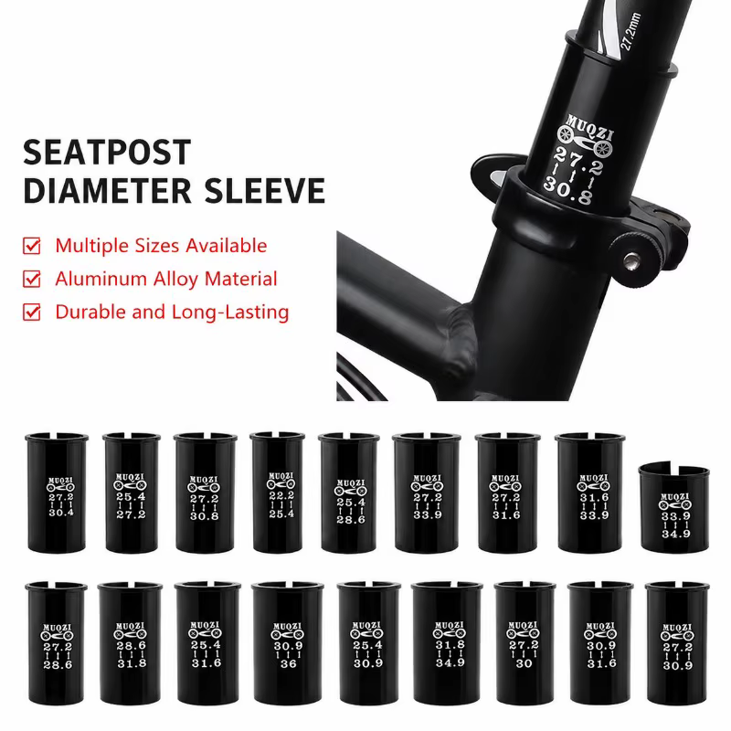 Adaptateur de réducteur de tube de selle de vélo