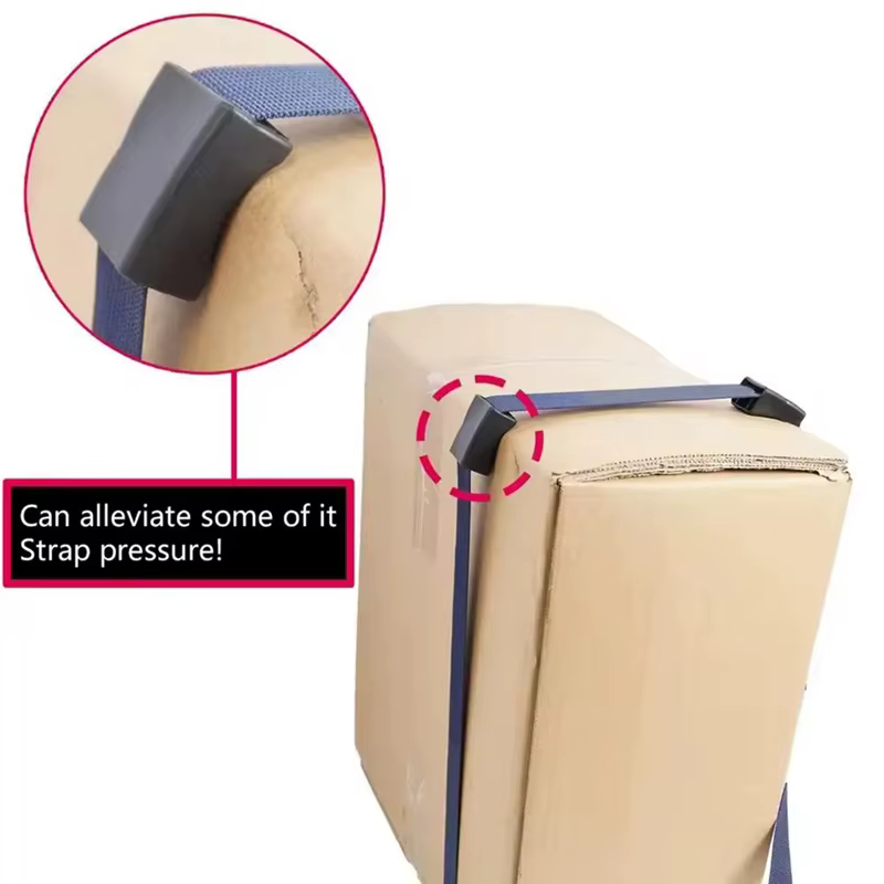 Sangles d'adaptation pour porte-vélos de toit avec coussin de protection pour cadre de vélo et anneau en acier