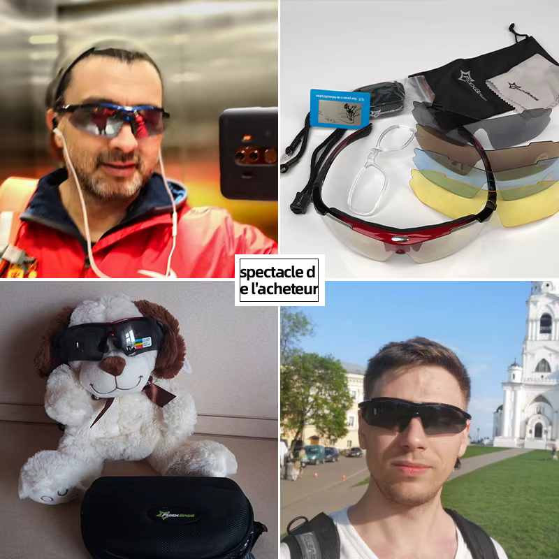 ROCKBROS cyclisme lunettes polarisées vélo