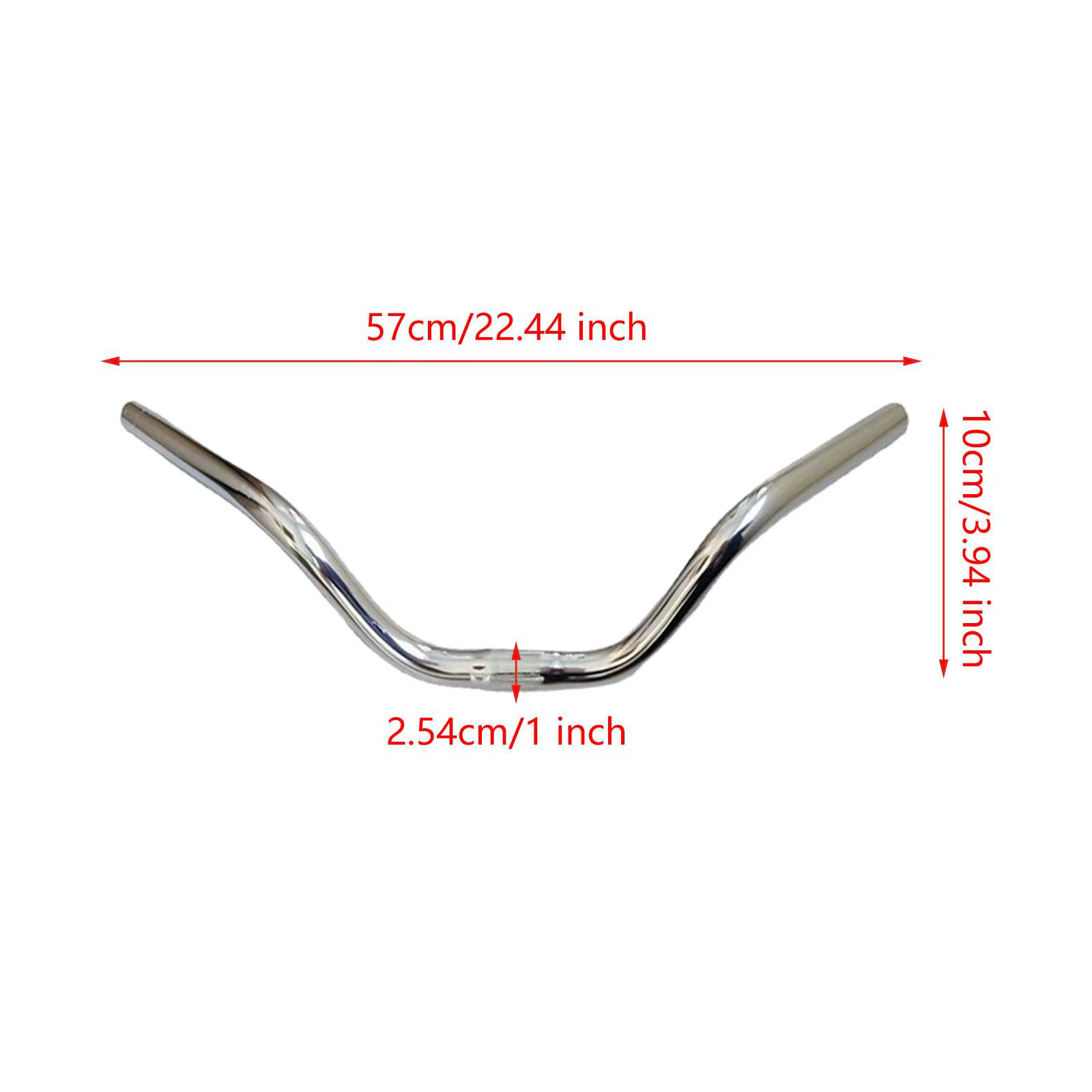 Guidon de vélo de route en alliage d'aluminium