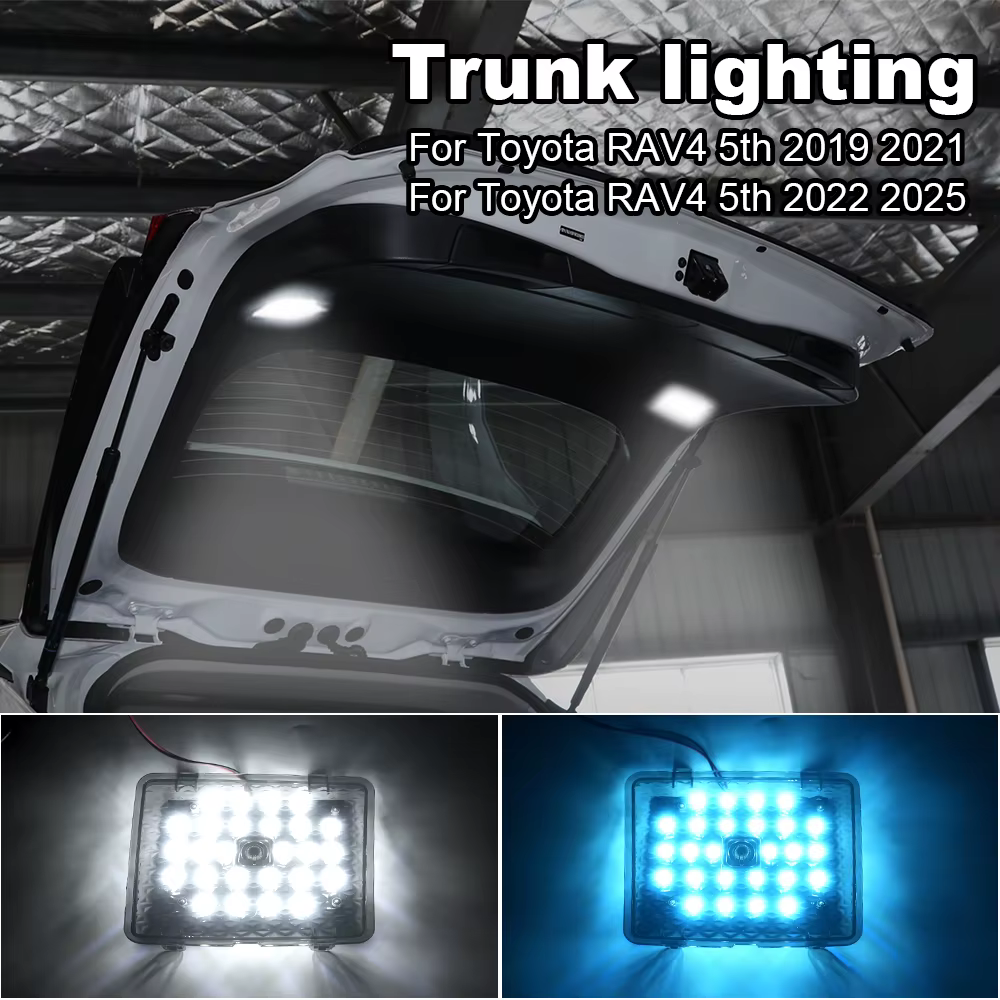Pour Toyota RAV4 RAV 4 5th 2019 2021 2022 2025 feux arrière de voiture LED coffre à bagages lumière coffre Cargo hayon lampes assemblage